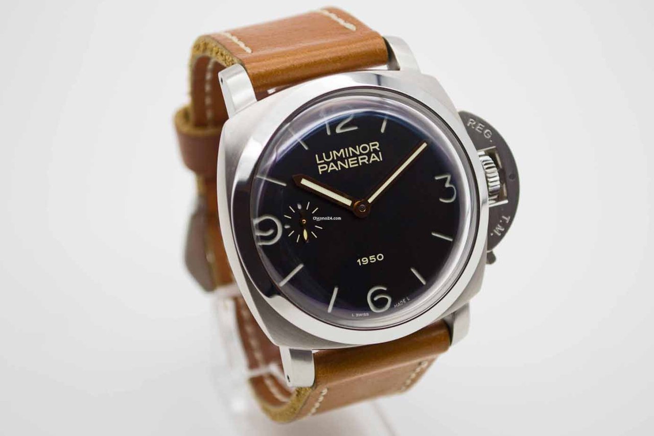 IMG_9081 Panerai Special Editions Mens watch Unisex Manual winding Steel PAM 00127 Replica 5