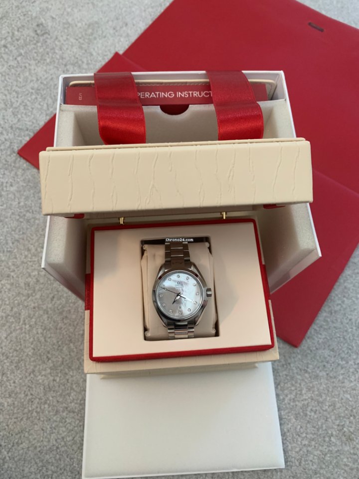 IMG_9081 Omega Seamaster Aqua Terra Womens watch Automatic Steel 231.10.34.20.55.002 Replica 5