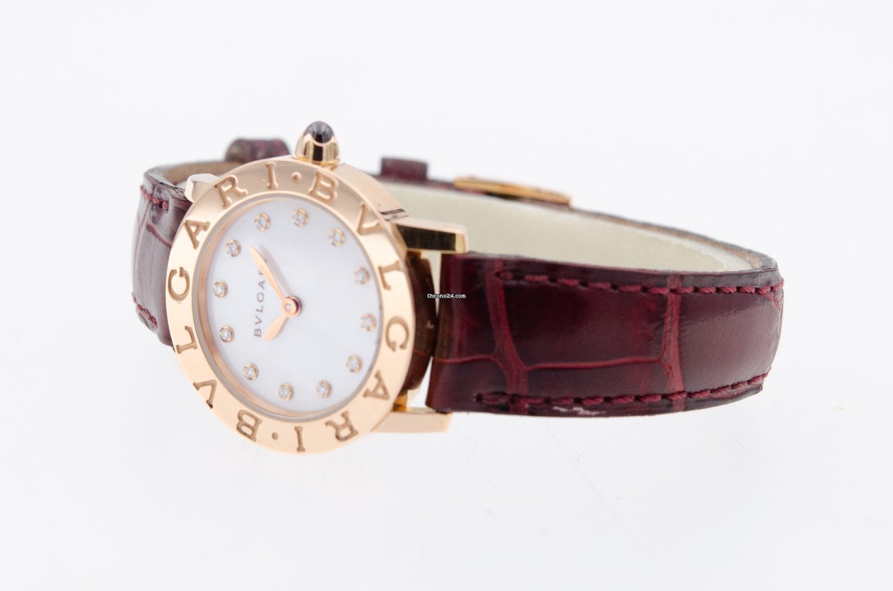 IMG_9081 Bulgari Bulgari Womens watch Quartz Rose gold 102751 BBLP26WGLC11 12 Replica 5
