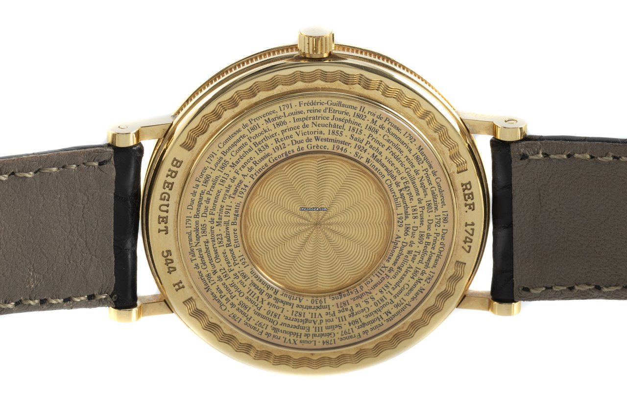 IMG_9081 Breguet Classique Mens watch Unisex Automatic Yellow gold 1747 Replica 5