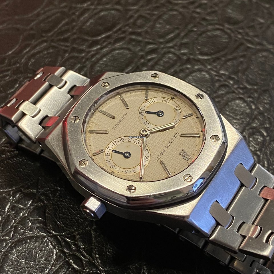 IMG_9081 Audemars Piguet Royal Oak Day-Date Mens watch Unisex Automatic Steel 25572ST.OO.0789ST.01 Replica 5