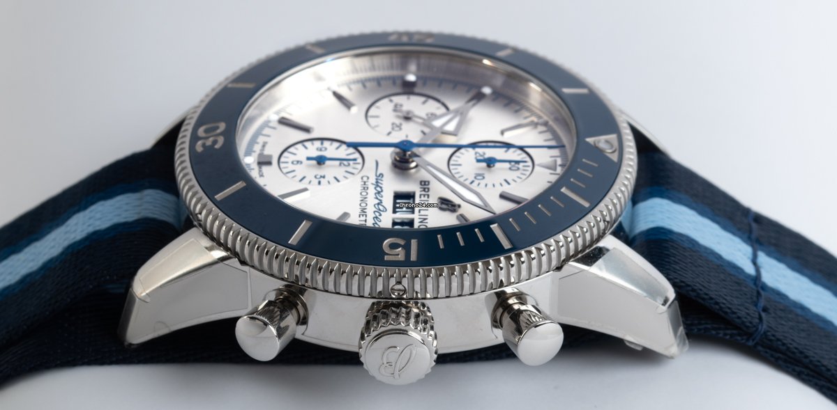 IMG_9081 Breitling Superocean Heritage Mens watch Unisex Automatic Steel A133131A1G1W1 Replica 5