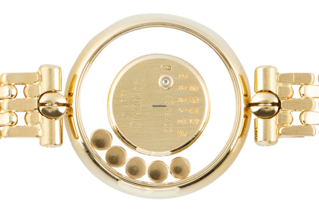 IMG_9081 Chopard Happy Diamonds Womens watch Quartz Yellow gold 20 3926 Replica 5