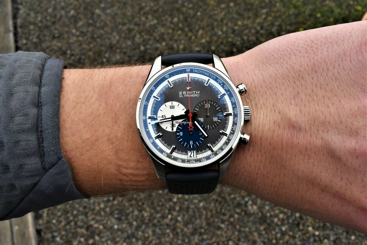 IMG_9081 Zenith El Primero Chronomaster Mens watch Unisex Automatic Steel 03 Replica 5