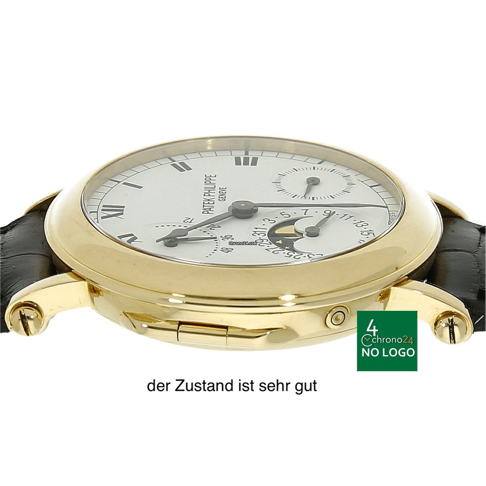 IMG_9081 Patek Philippe Complications Mens watch Unisex Automatic Yellow gold 5054J Replica 5