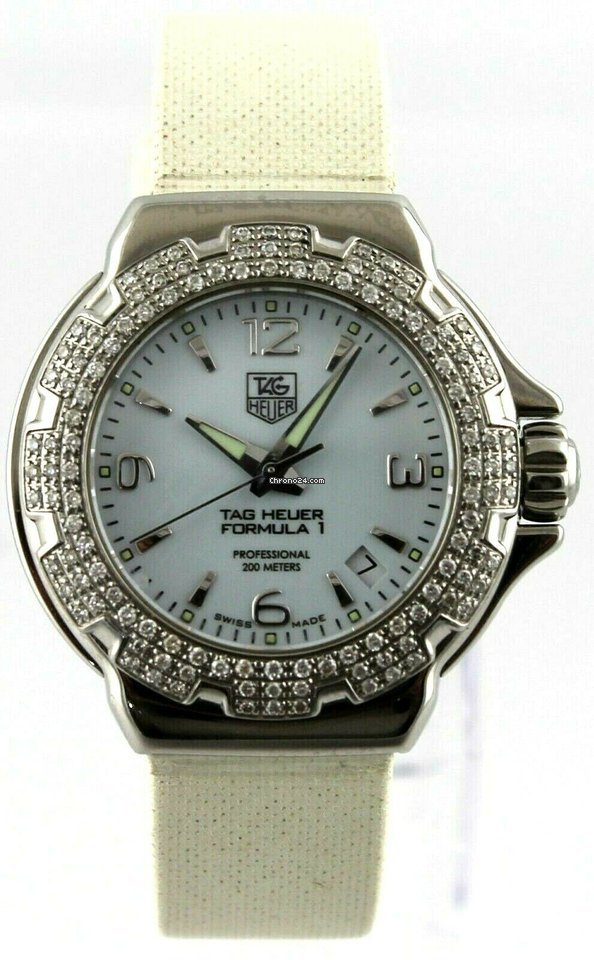 TAG Heuer Formula 1 Lady Quartz Steel WAC1215.FC6219 Replica 5