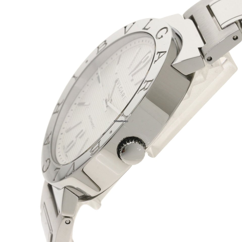 IMG_9081 Bulgari Bulgari Mens watch Unisex Automatic Steel BB42WSSD N Replica 5