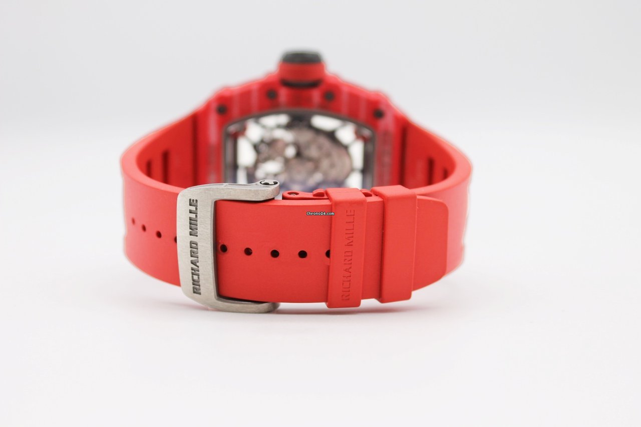 IMG_9081 Richard Mille RM 035 Mens watch Unisex Automatic Carbon RM35-02 Replica 5