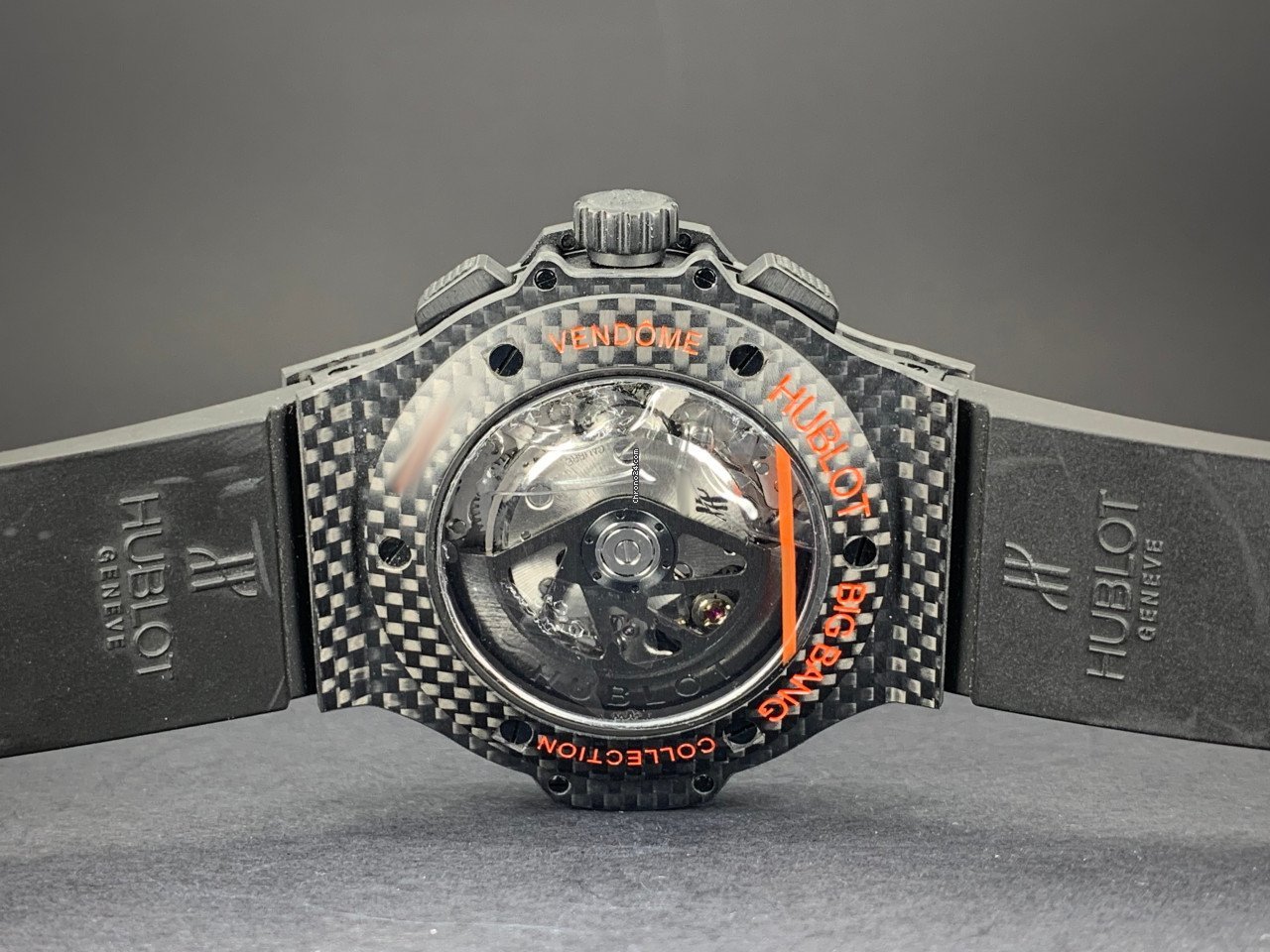IMG_9081 Hublot Big Bang 44 mm Automatic Carbon 301.QX.1734.RX Replica 5