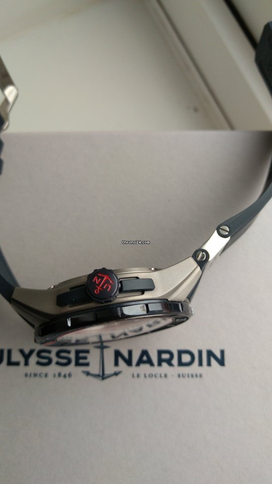 IMG_9081 Ulysse Nardin Marine Mens watch Unisex Automatic Titanium 1183-170LE 93-NEMO Replica 5