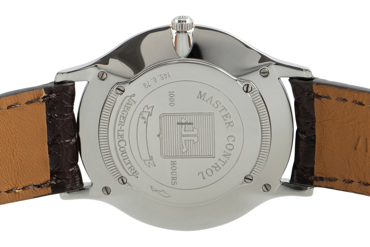 IMG_9081 Jaeger-LeCoultre Master Ultra Thin Mens watch Unisex Manual winding Steel 145.8.79 Replica 5
