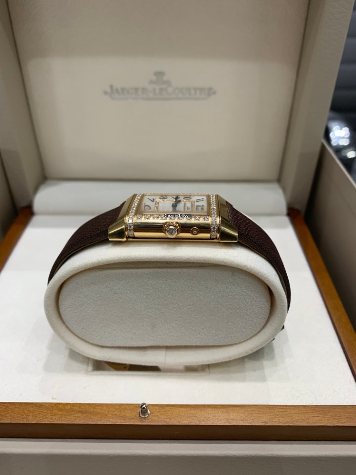 Jaeger-LeCoultre Reverso Womens watch Manual winding Rose gold 269.2.54 Replica 5