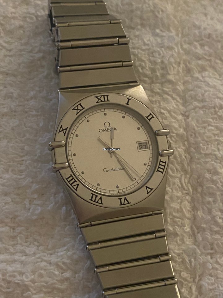 Omega Constellation Quartz Mens watch Unisex Quartz Steel 53428331 Replica 5