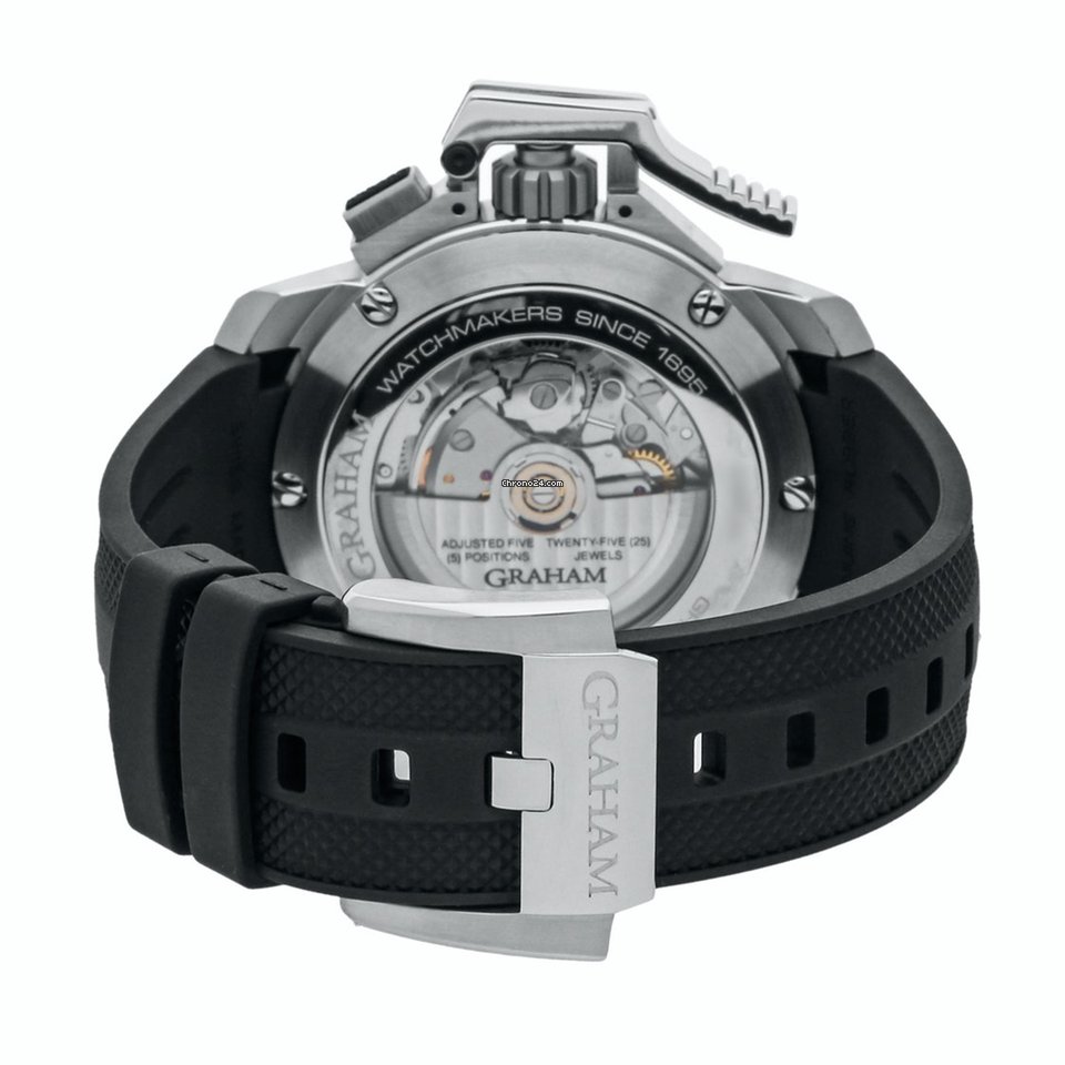 Graham Chronofighter Oversize Mens watch Unisex Automatic Steel 2CCAS.B36A Replica 5