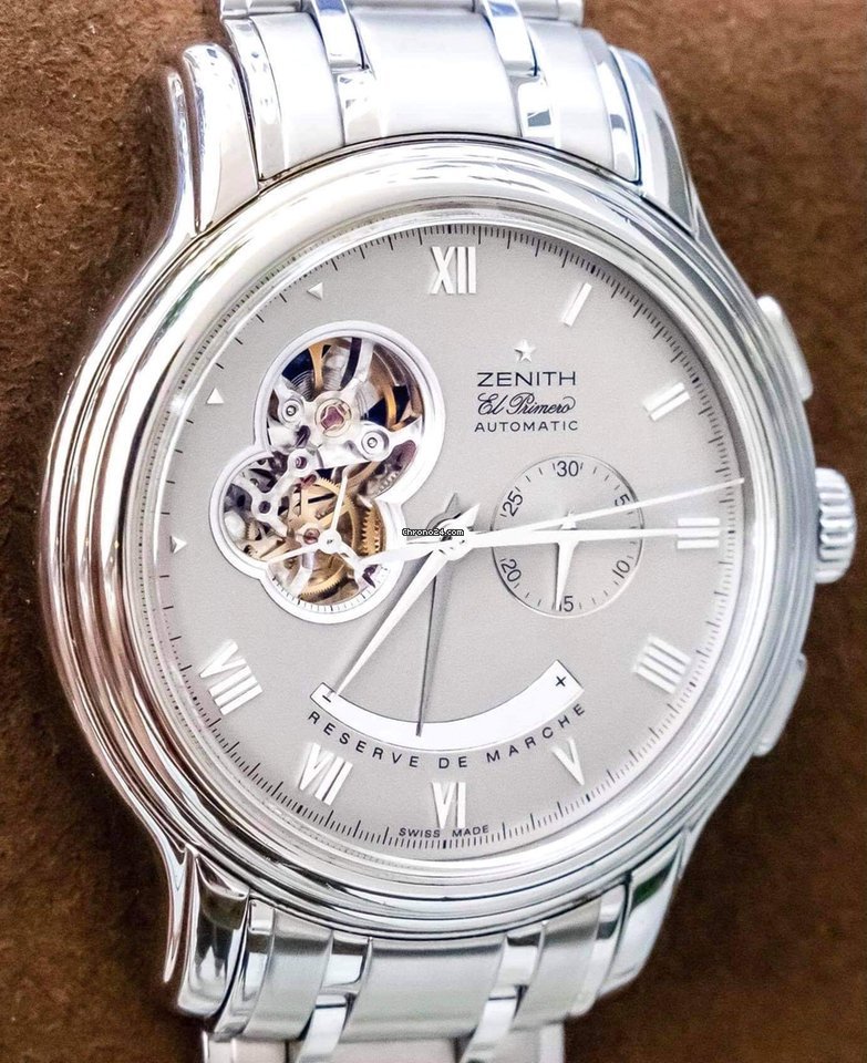 IMG_9081 Zenith El Primero Chronomaster Mens watch Unisex Automatic Steel 03.1260.4021 73.M1260 Replica 5
