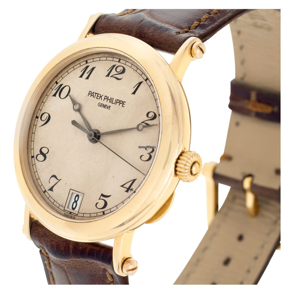 IMG_9081 Patek Philippe Calatrava Mens watch Unisex Automatic 5053J Replica 5