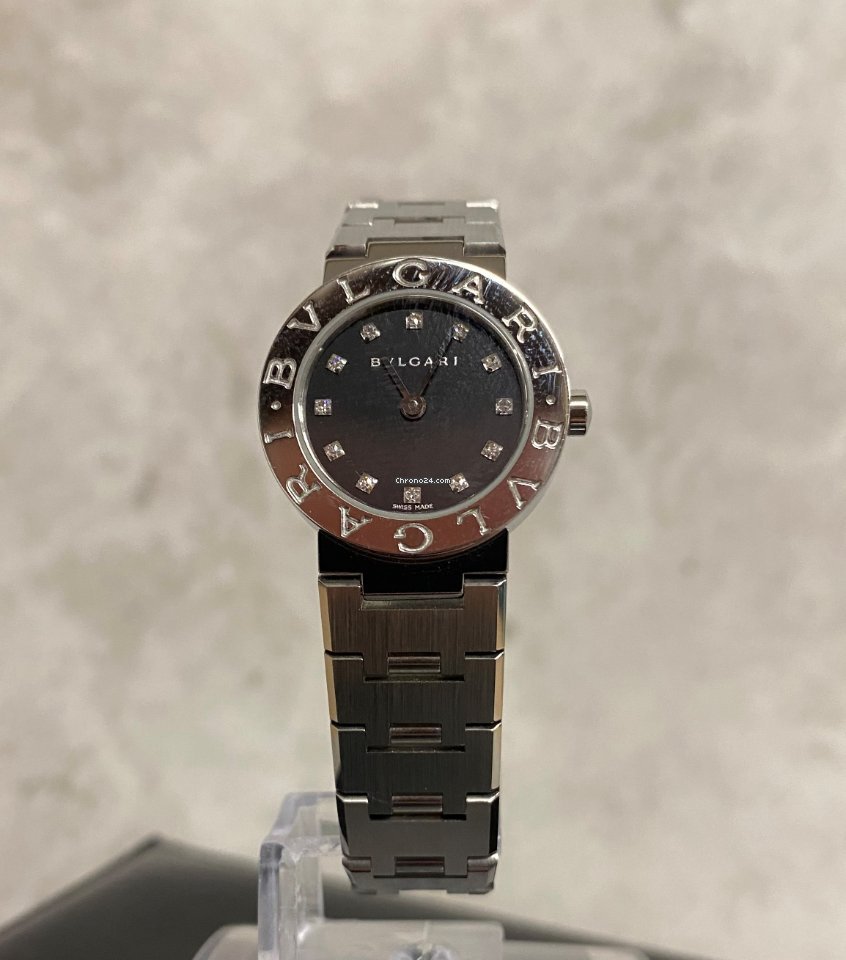 IMG_9081 Bulgari Bulgari Womens watch Quartz Steel BB23SS Replica 5
