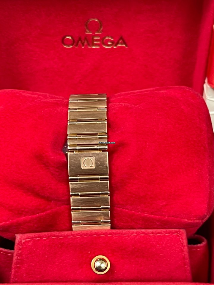 IMG_9081 Omega Constellation Womens watch Automatic Rose gold 90590257 Replica 5