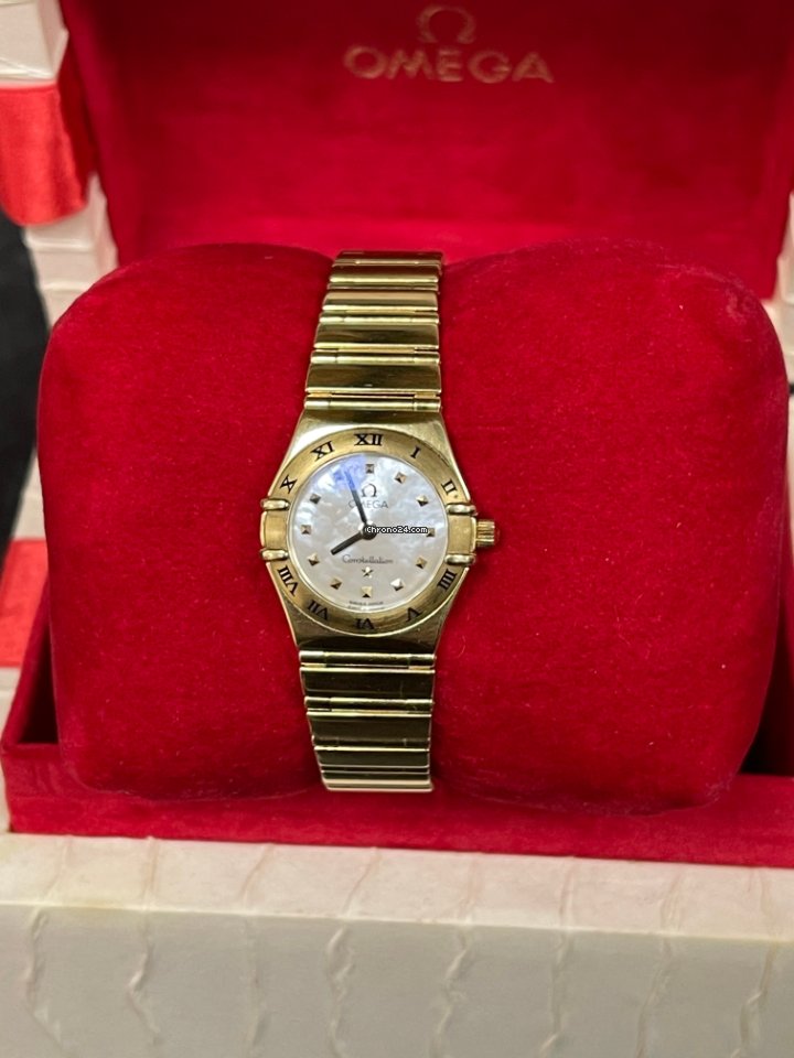Omega Constellation Womens watch Automatic Yellow gold 6563 375 Replica 5