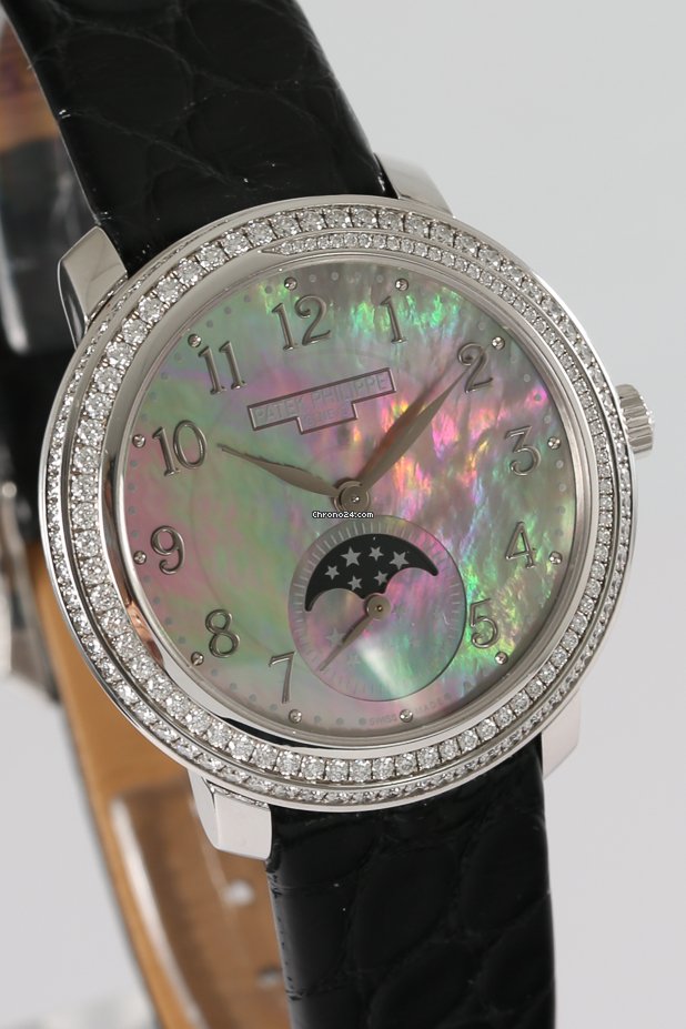 IMG_9081 Patek Philippe Complications Womens watch Manual winding White gold 4968G-001 Replica 5