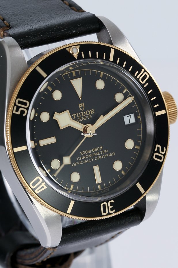 IMG_9081 Tudor Black Bay S&G Mens watch Unisex Automatic Gold Steel M79733N-0001 Replica 5