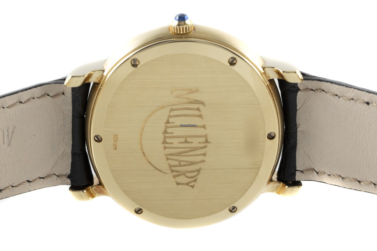 IMG_9081 Audemars Piguet Millenary Mens watch Unisex Automatic Yellow gold 25779BA Replica 5