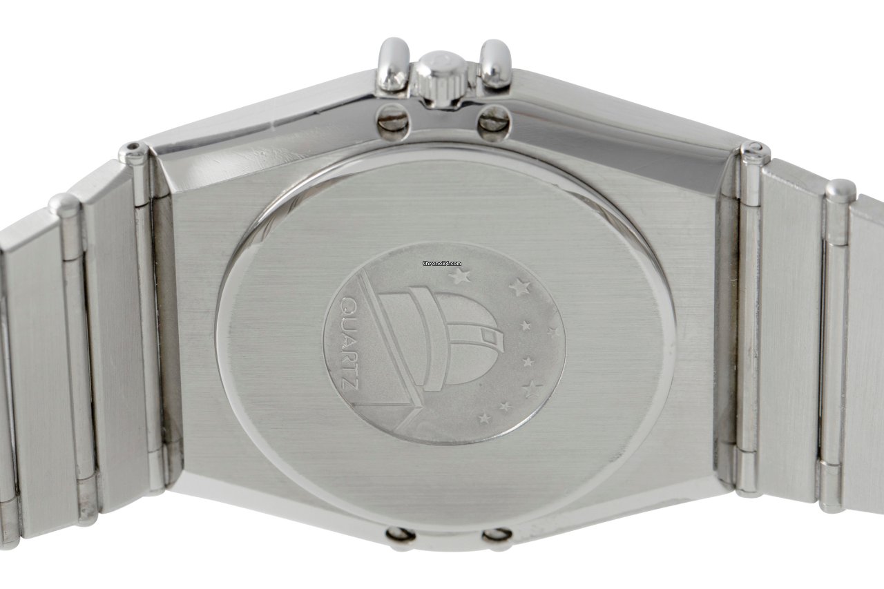IMG_9081 Omega Constellation Day-Date Mens watch Unisex Quartz Steel 398.0869 Replica 5