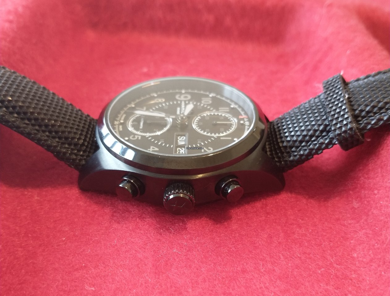 IMG_9081 Hamilton Khaki Field Day Date Mens watch Unisex Automatic Steel H71626735 Replica 5