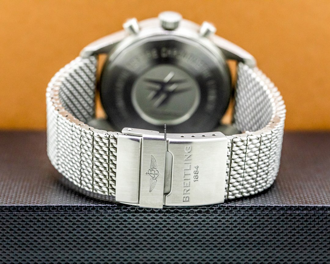 Breitling Transocean Unitime Pilot Mens watch Unisex Automatic Steel AB0510U9 C879 Replica 5