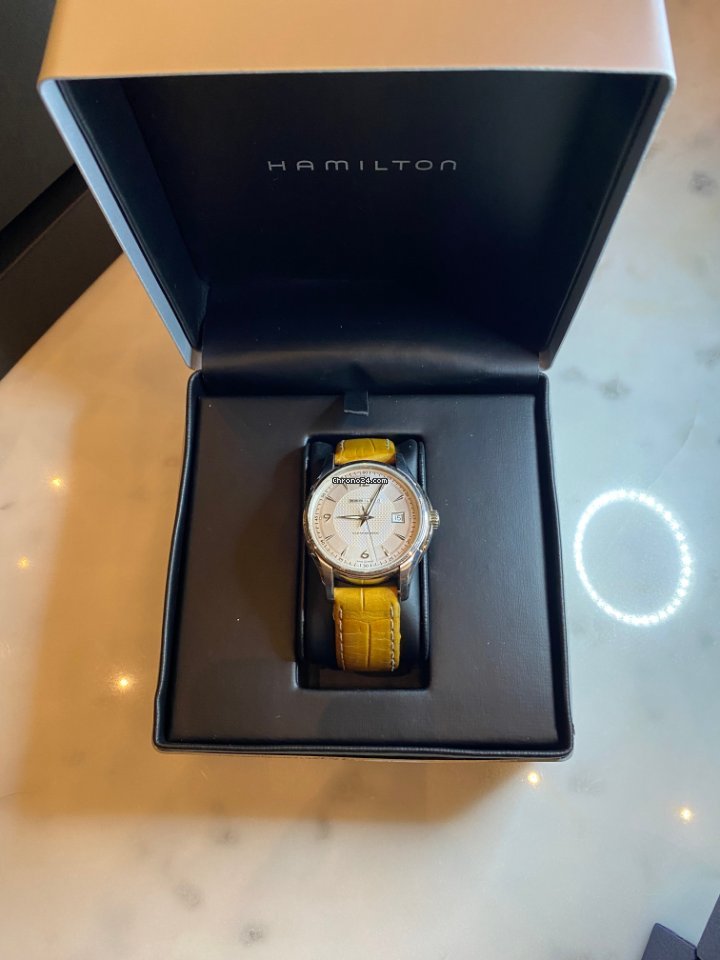 IMG_9081 Hamilton Jazzmaster Viewmatic Mens watch Unisex Automatic Steel H325150 Replica 5