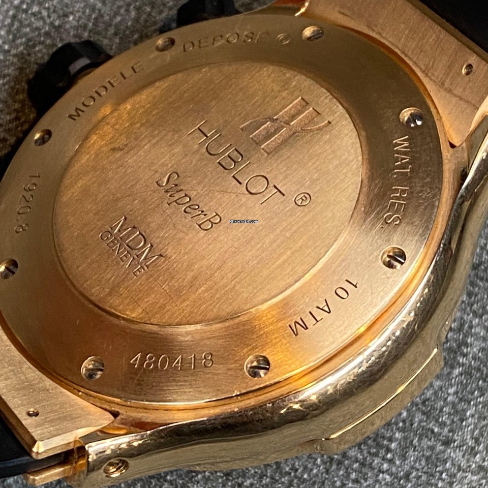 Hublot Super B Mens watch Unisex Rose gold Hublot 1920.8 Replica 5