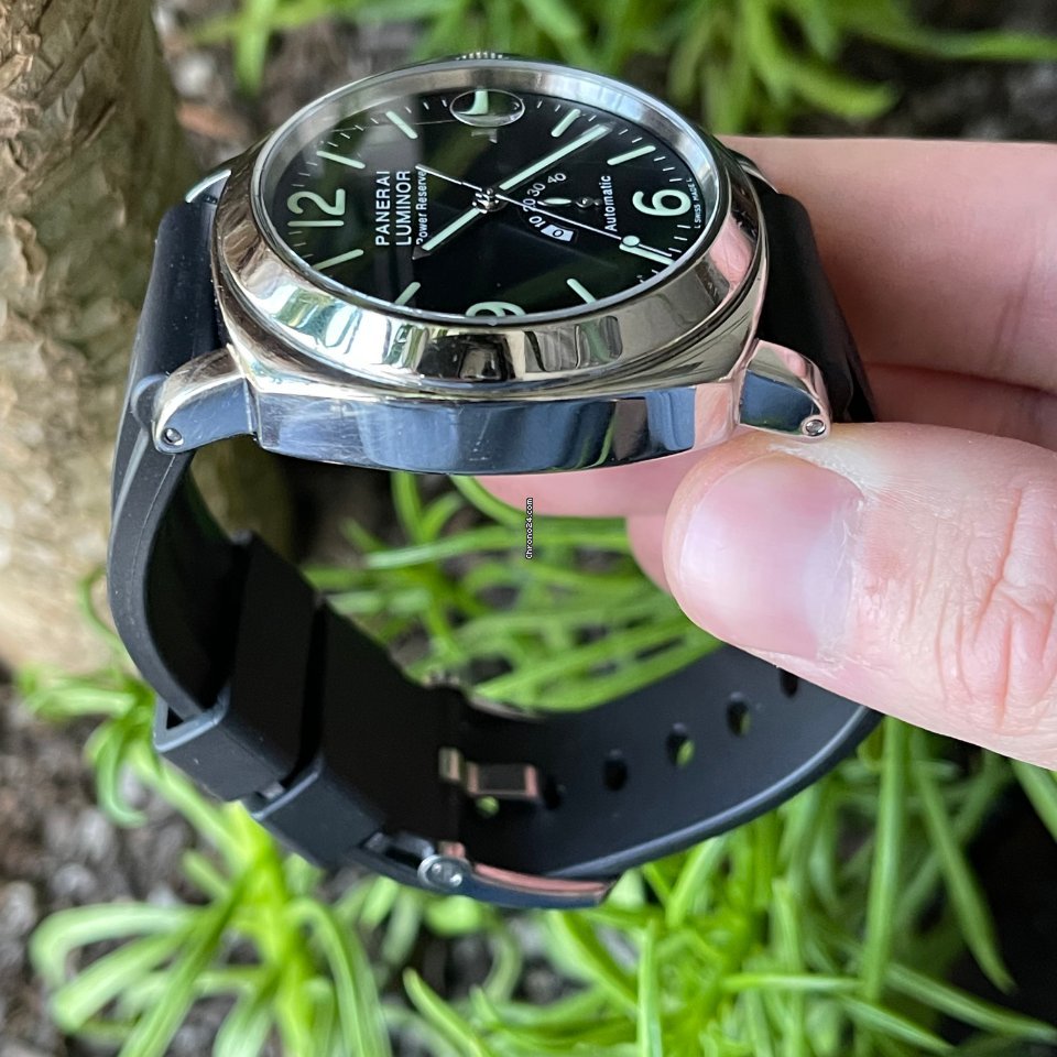 IMG_9081 Panerai Luminor Power Reserve Mens watch Unisex Automatic Steel PAM 00027 Replica 5