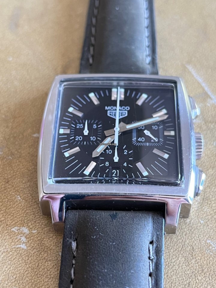 IMG_9081 TAG Heuer Monaco Mens watch Unisex Automatic Steel CW2111 Replica 5