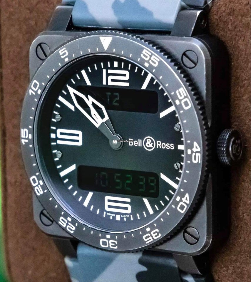 IMG_9081 Bell & Ross BR 03 Mens watch Unisex Quartz Steel BR0392-AVIA-CA Replica 5