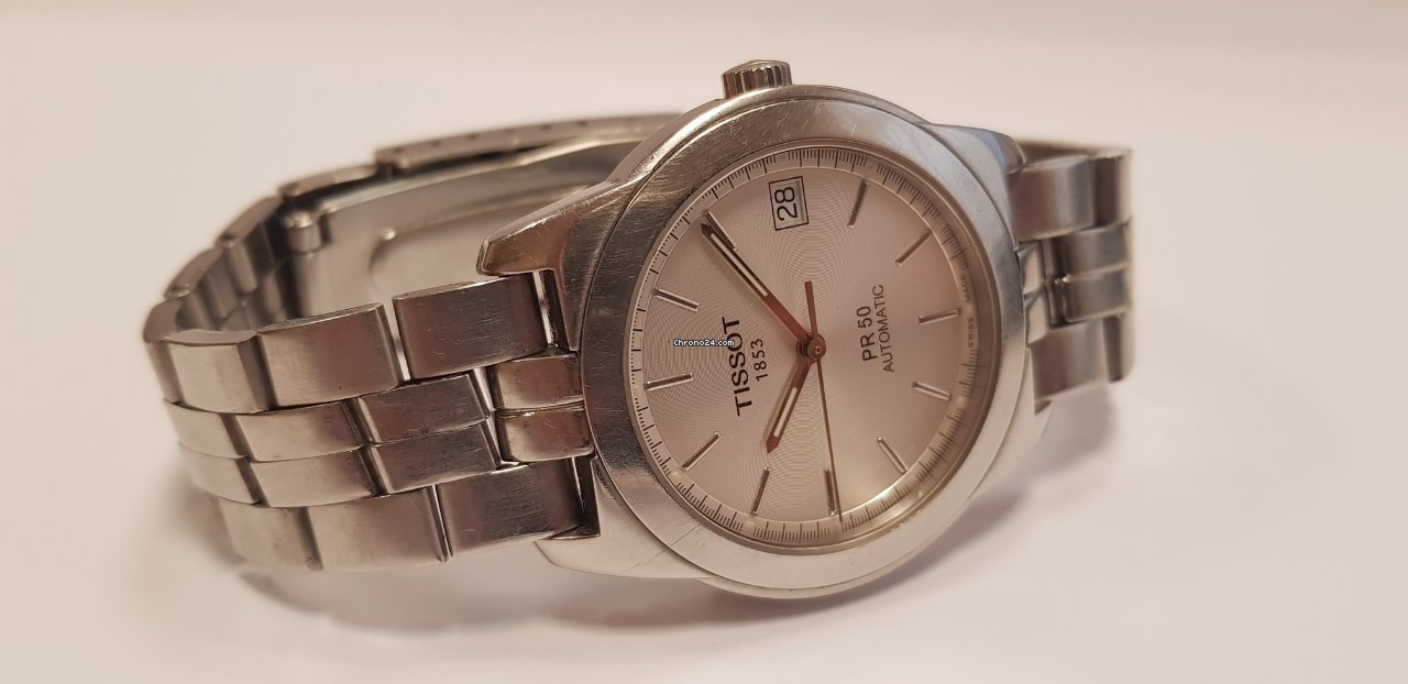 IMG_9081 Tissot PR 50 Mens watch Unisex Automatic Steel J374 474 Replica 5