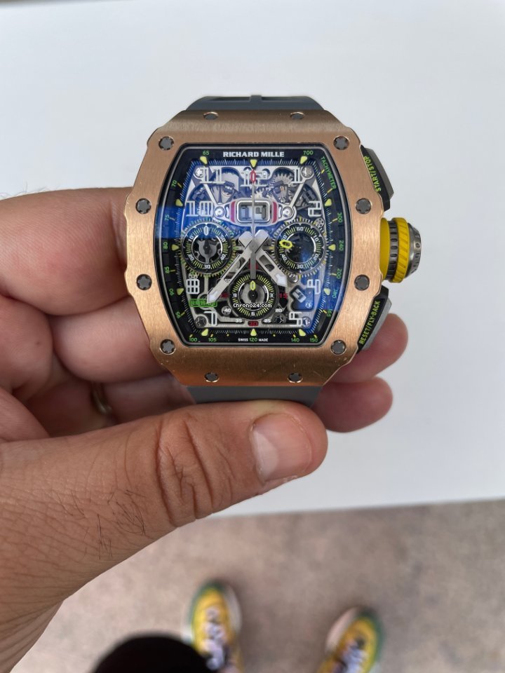 Richard Mille RM 011 Mens watch Unisex Automatic Mon-00636 Replica 5