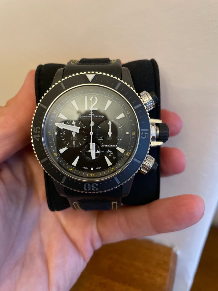 IMG_9081 Jaeger-LeCoultre Master Compressor Diving Chronograph GMT Navy SEALs Mens watch Unisex Automatic Titanium Q178T471 Replica 5