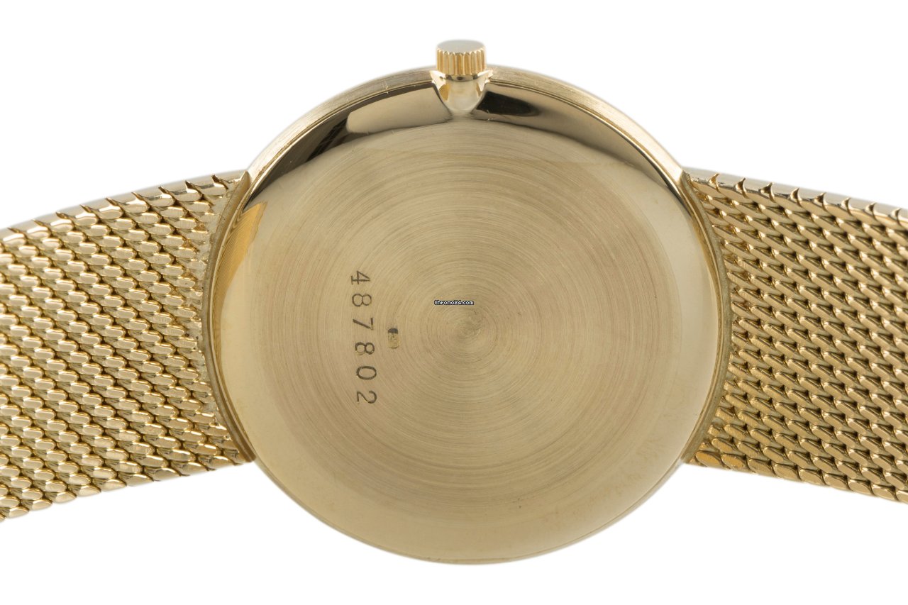 Vacheron Constantin Patrimony Mens watch Unisex Manual winding Yellow gold 6352 Replica 5