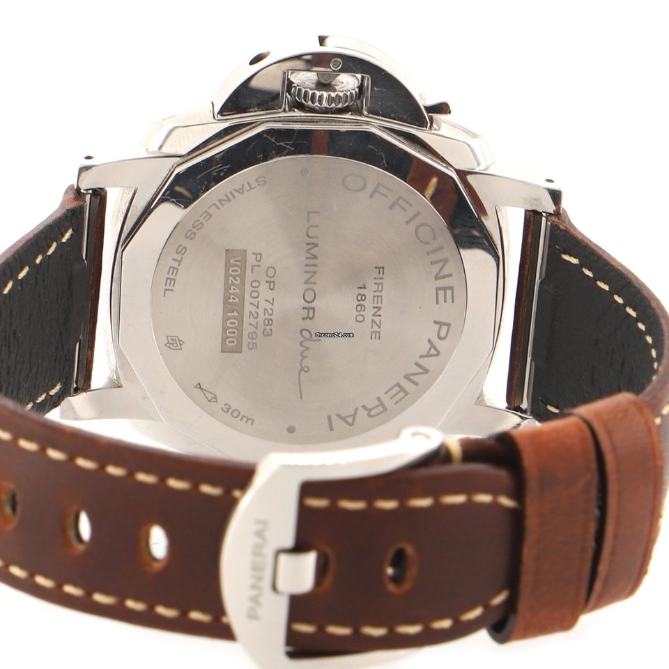 IMG_9081 Panerai Luminor Due Mens watch Unisex Automatic Steel N A Replica 5