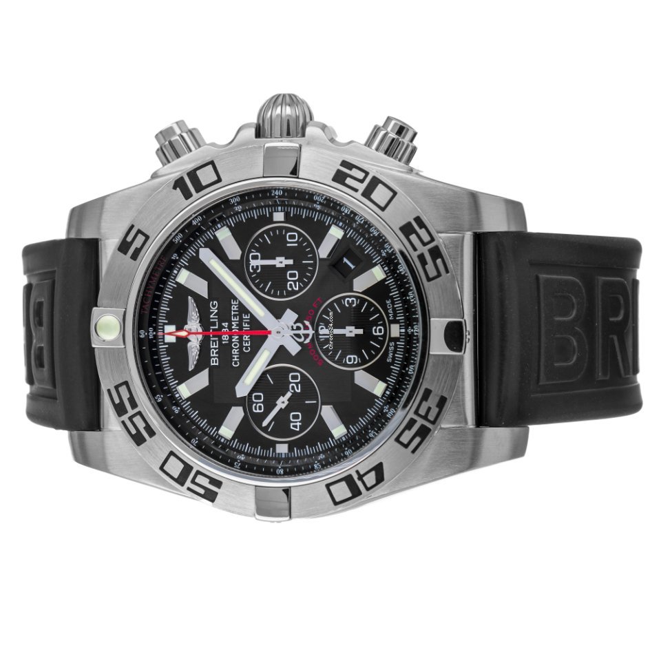 IMG_9081 Breitling Chronomat Mens watch Unisex Automatic Steel AB0116 Replica 5