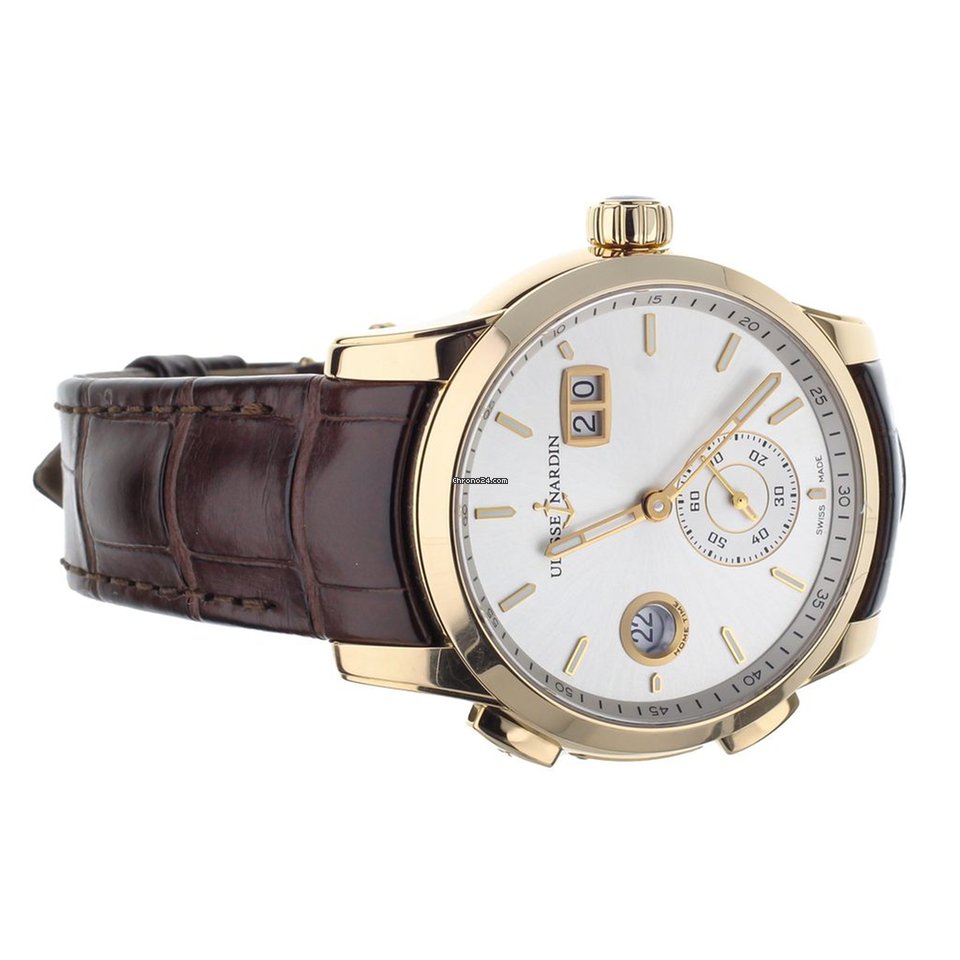 IMG_9081 Ulysse Nardin Mens watch Unisex Automatic Rose gold 3346-126 91 Replica 5