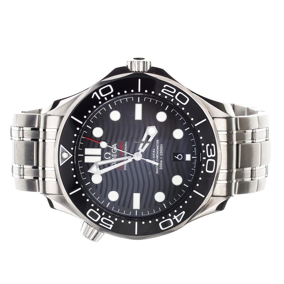 Omega Seamaster Diver 300 M Mens watch Unisex Automatic Steel 21030422001001 Replica 5