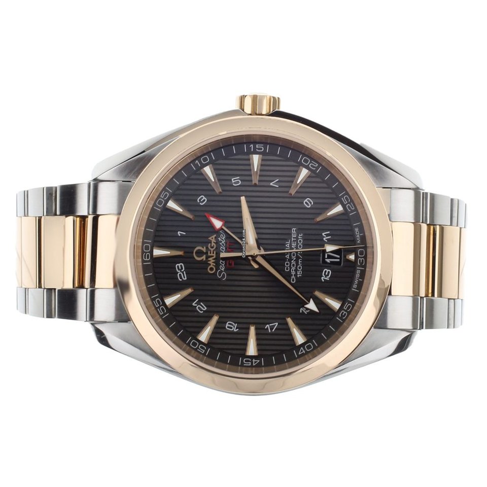 IMG_9081 Omega Seamaster Aqua Terra Mens watch Unisex Automatic Gold Steel 23120432206003 Replica 5