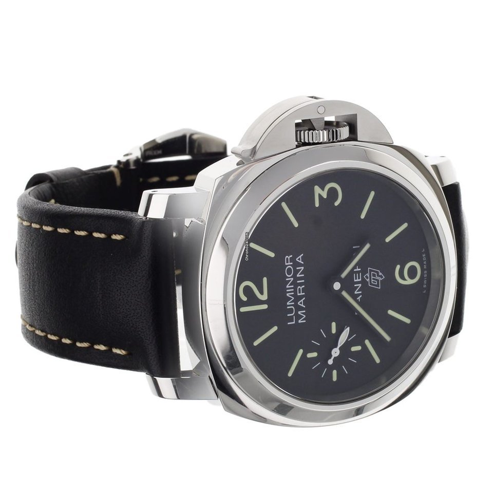 Panerai Luminor Marina Mens watch Unisex Manual winding Steel PAM776 Replica 5