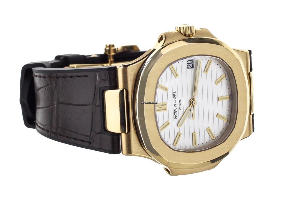 IMG_9081 Patek Philippe Nautilus Mens watch Unisex Automatic Yellow gold 5711J Replica 5