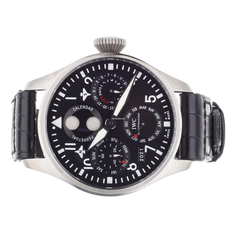 IWC Big Pilot Mens watch Unisex Automatic Titanium IW502606 Replica 5