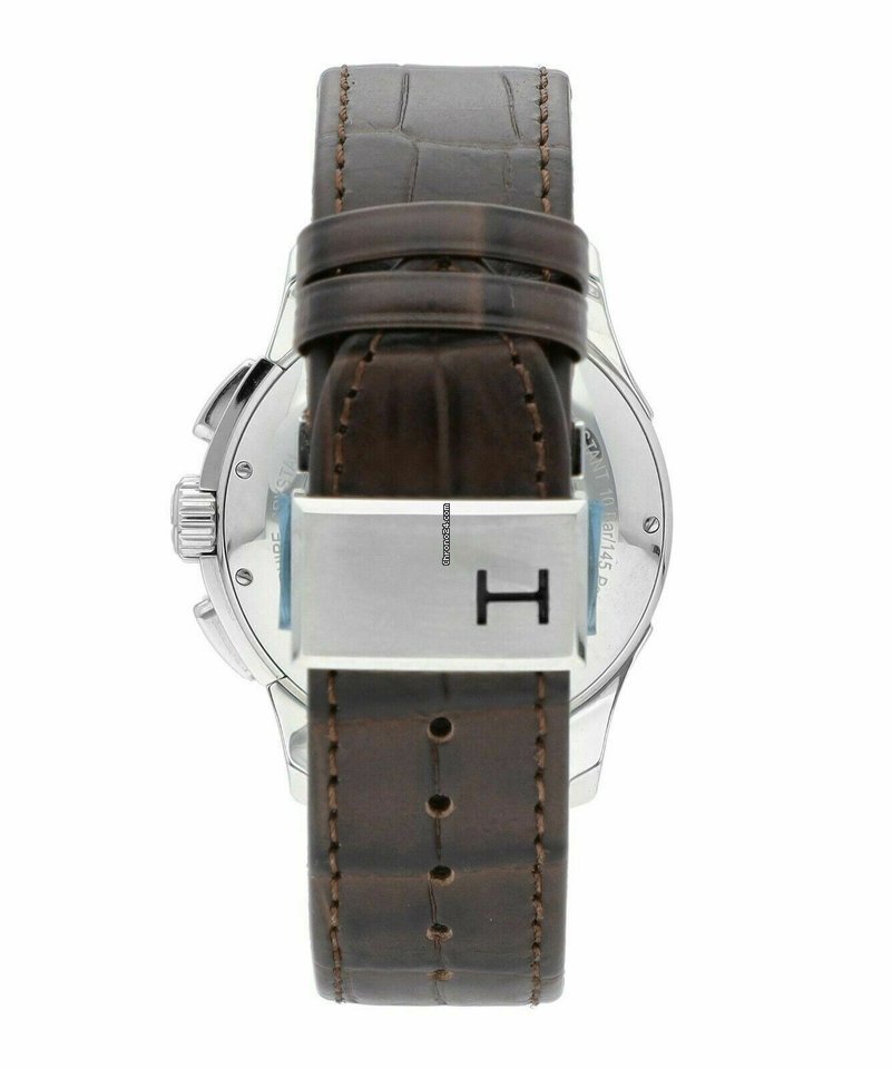 IMG_9081 Hamilton Jazzmaster Auto Chrono Mens watch Unisex Automatic Steel H32606555 Replica 5