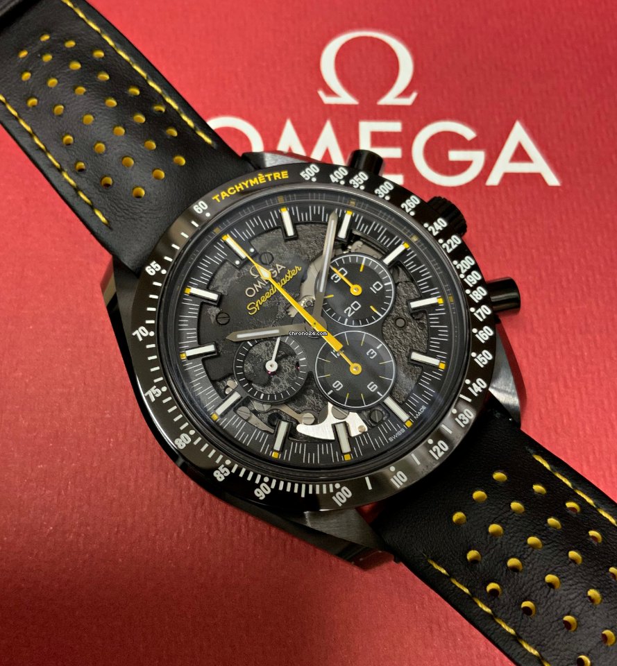 Omega Speedmaster Professional Moonwatch Mens watch Unisex Manual winding Ceramic 311.92.44.30.01.001 Replica 5