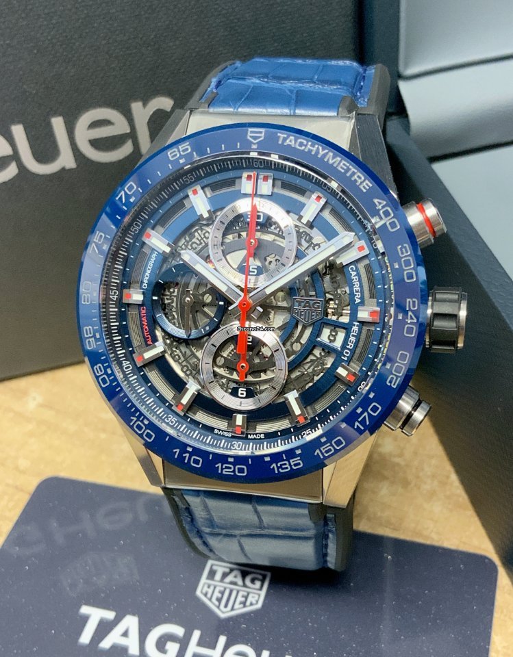 IMG_9081 TAG Heuer Carrera Calibre HEUER 01 Mens watch Unisex Automatic Steel CAR201T.FC6406 Replica 5