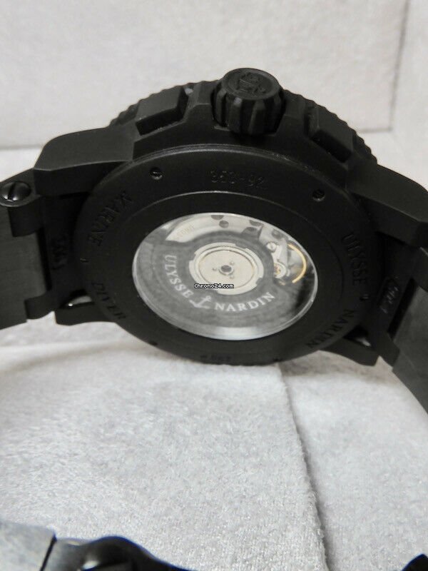 IMG_9081 Ulysse Nardin Diver Black Sea Automatic Steel 353-92-3C Replica 5